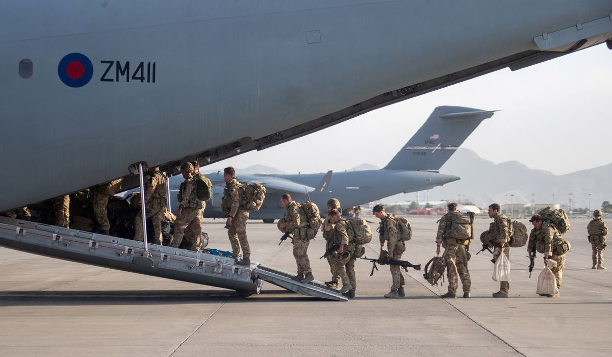 UK says its final military flight has left Kabul